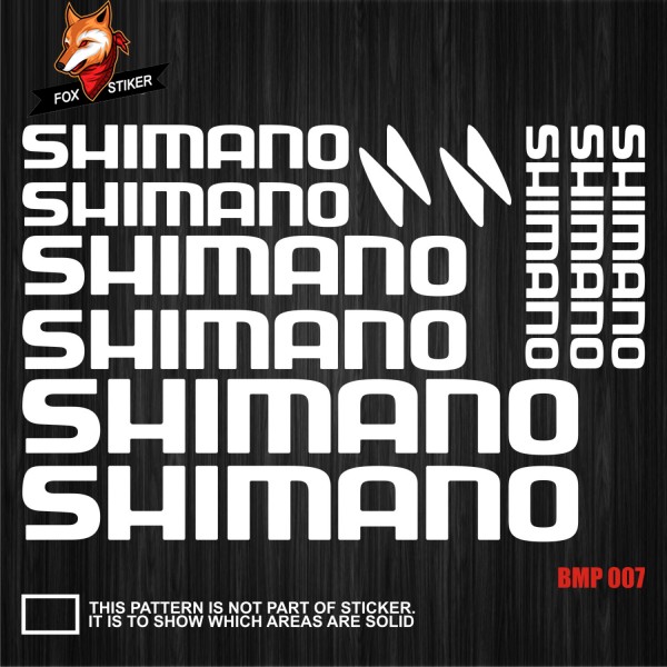 Bicycle Frame Decal Stickers  SH1MAN002
